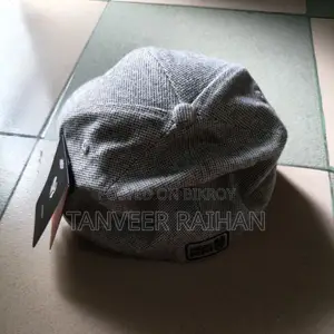 Head Gear Solid Melange Fitted Cap