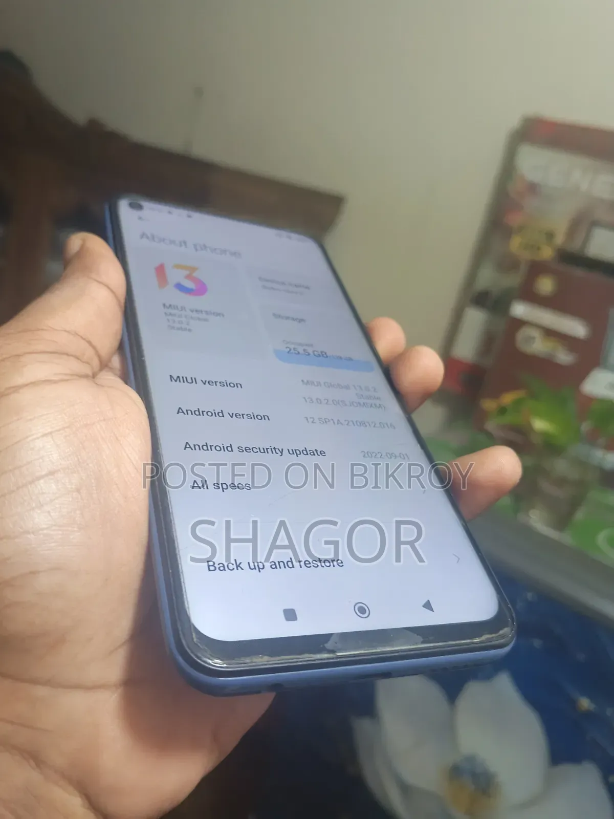 Xiaomi Redmi Note 9 128 GB Blue