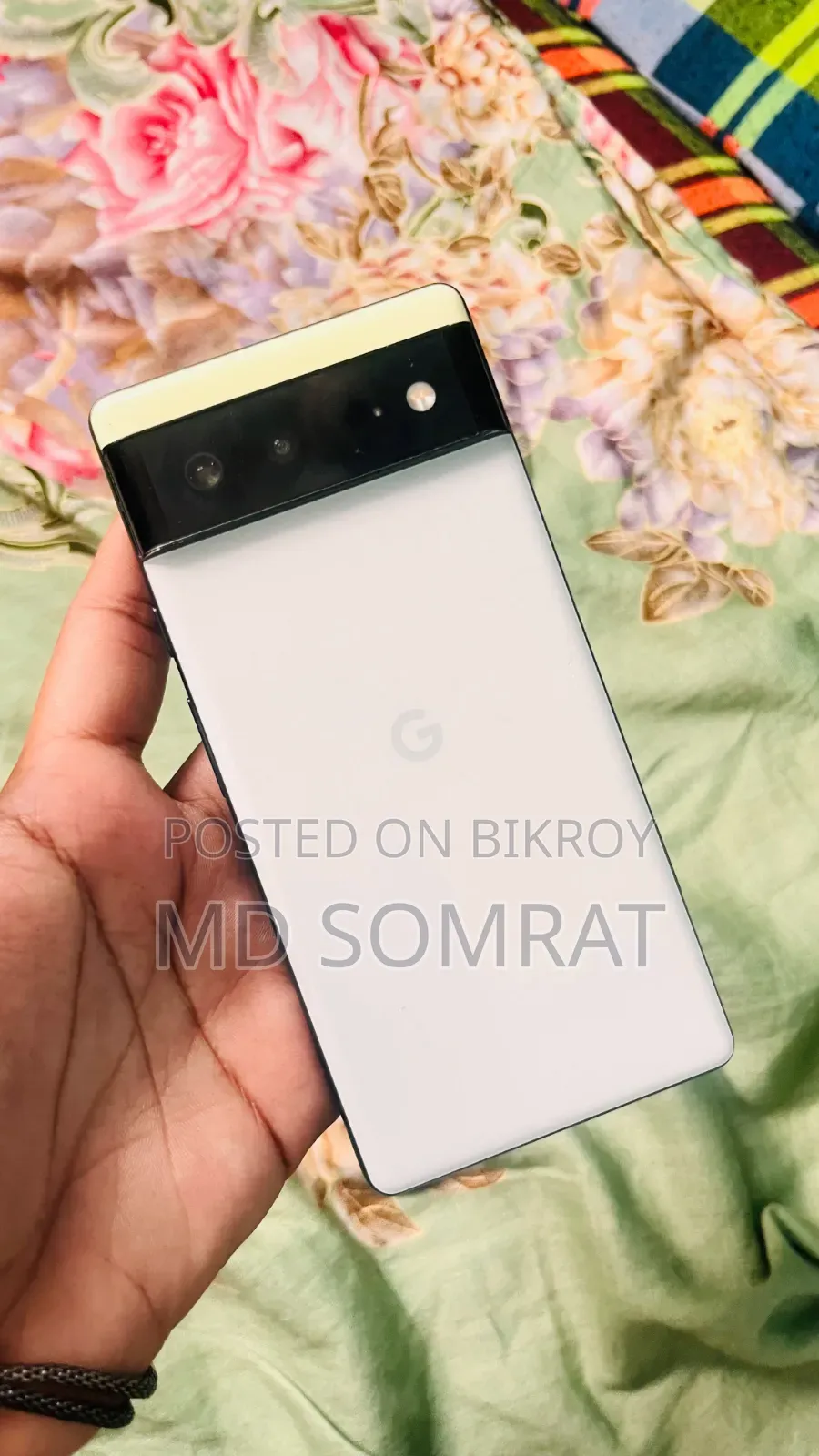 গুগল পিক্সেল ৬ ১২৮ জিবি হোয়াইট