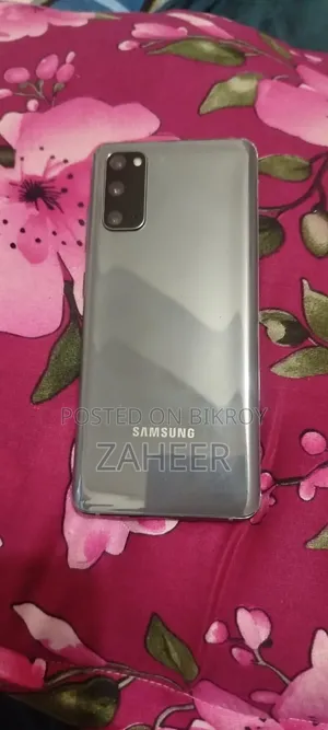 স্যামসাং গ্যালাক্সি এস২০ ৫জি ইউডব্লিউ ১২৮ জিবি ব্ল্যাক