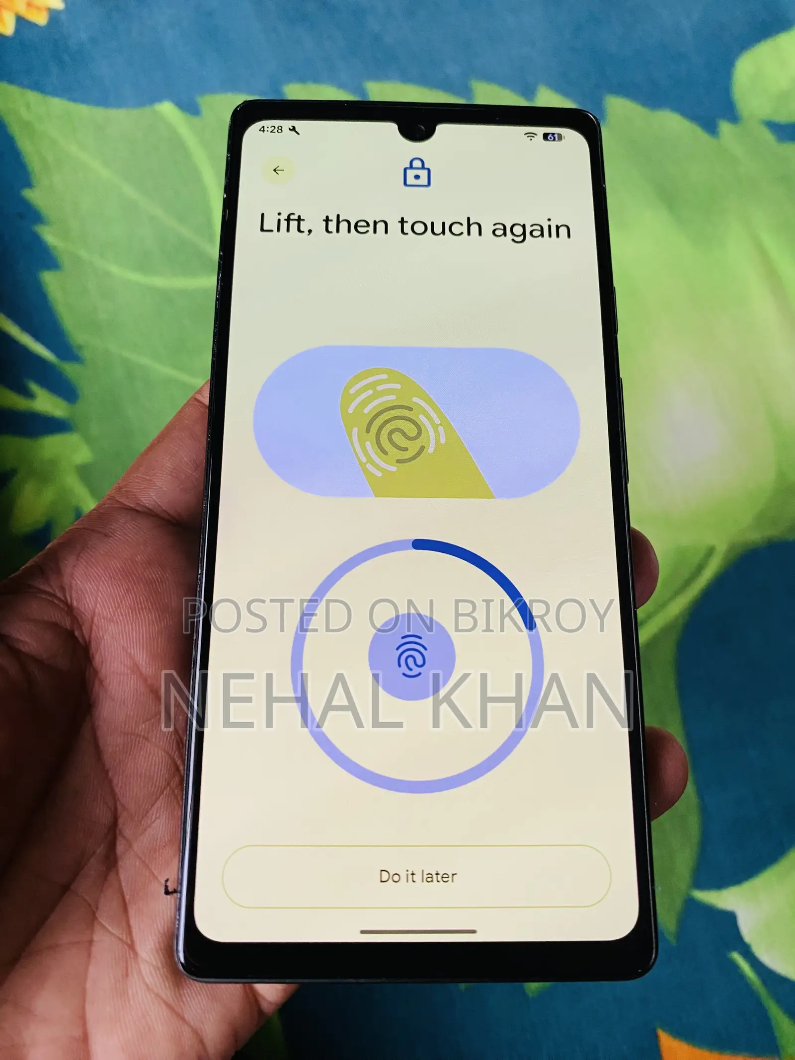 গুগল পিক্সেল ৬এ ১২৮ জিবি গ্রিন