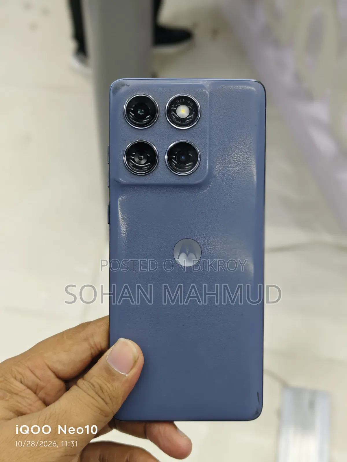 মোটরোহলা এজ ৬০ ফিউশন ২৫৬ জিবি গ্রে
