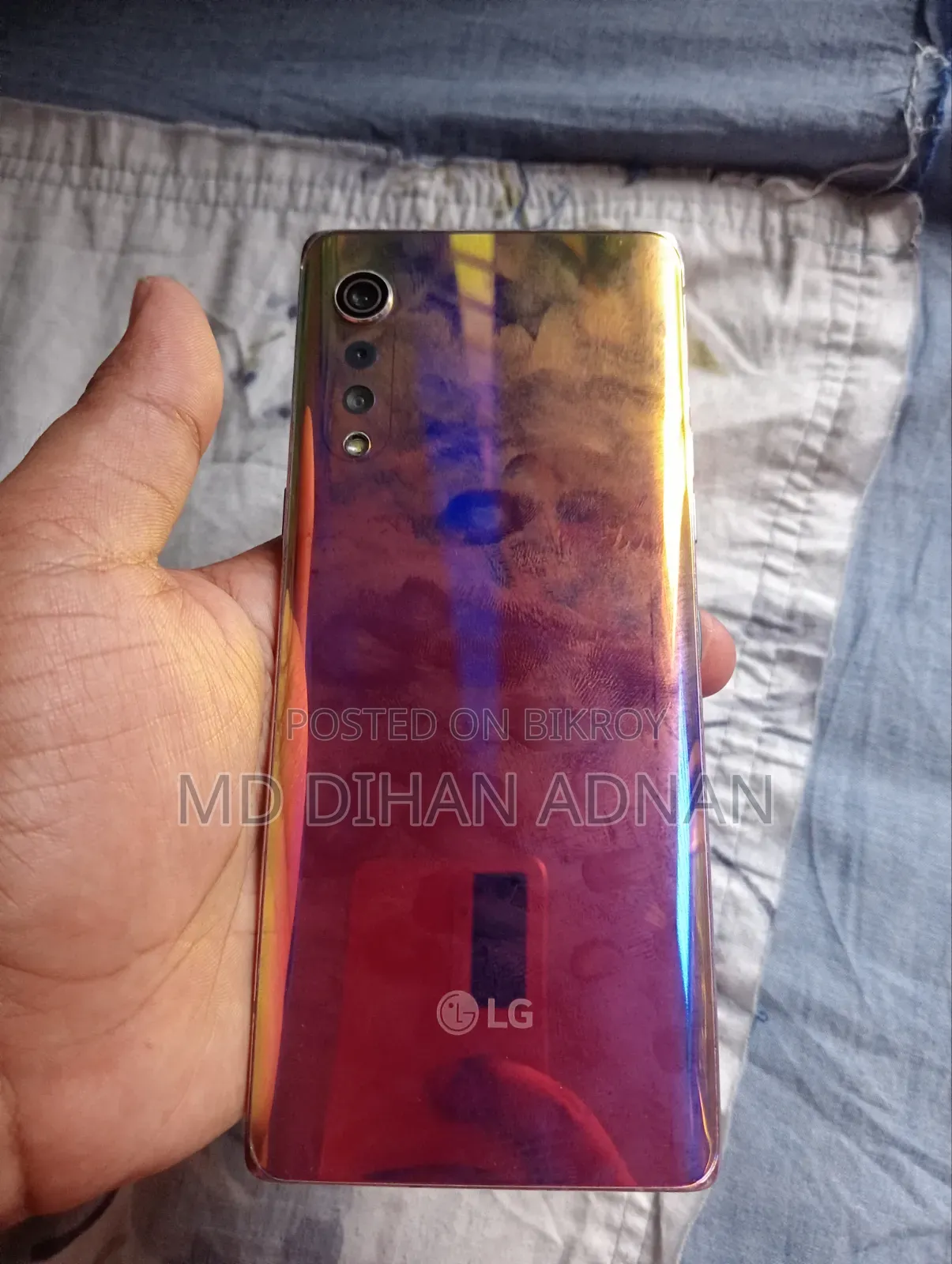 LG Velvet 5G 128 GB Red