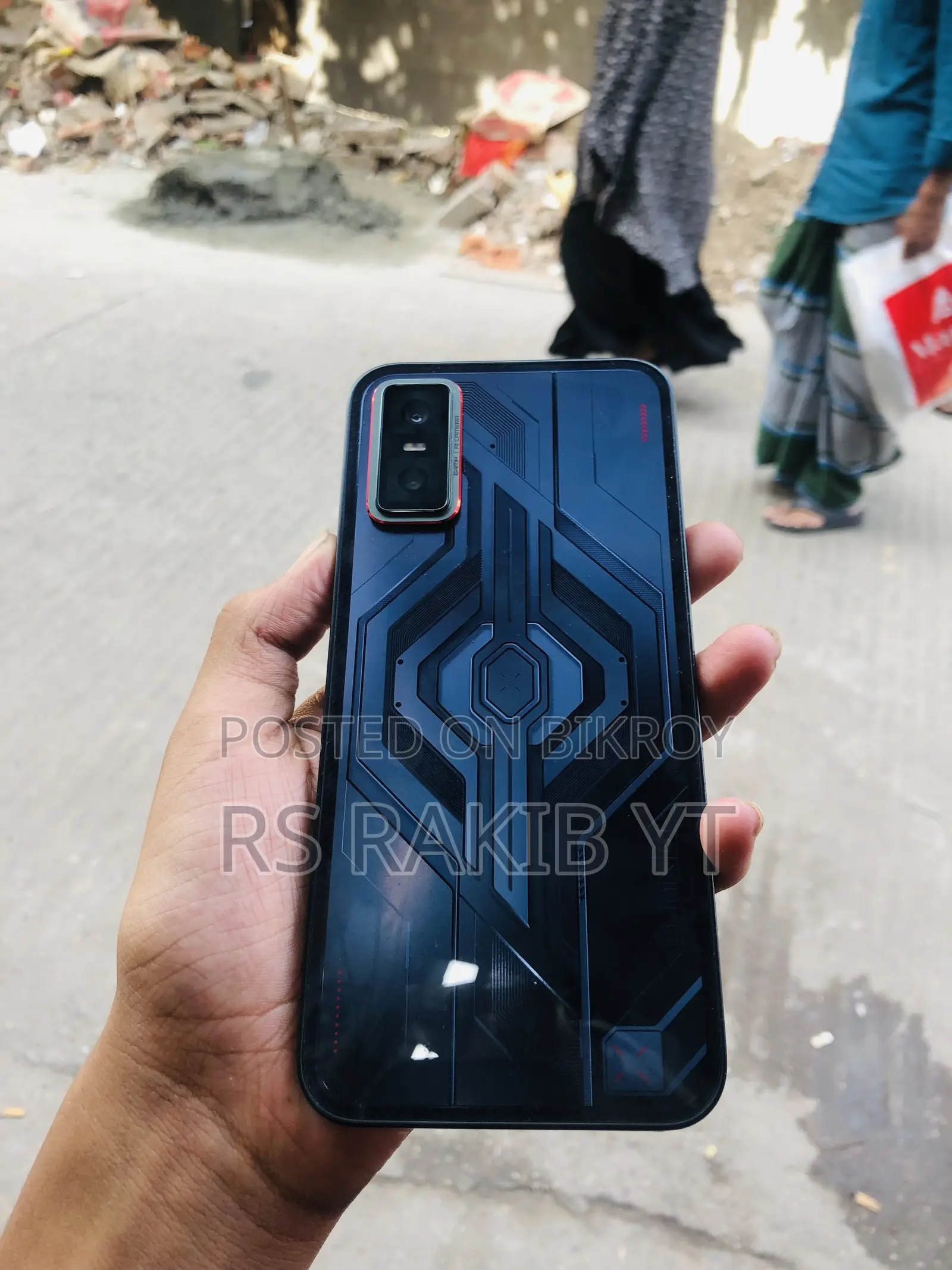 ইনফিনিক্স জিটি ৩০ ৫জি ২৫৬ জিবি ব্ল্যাক