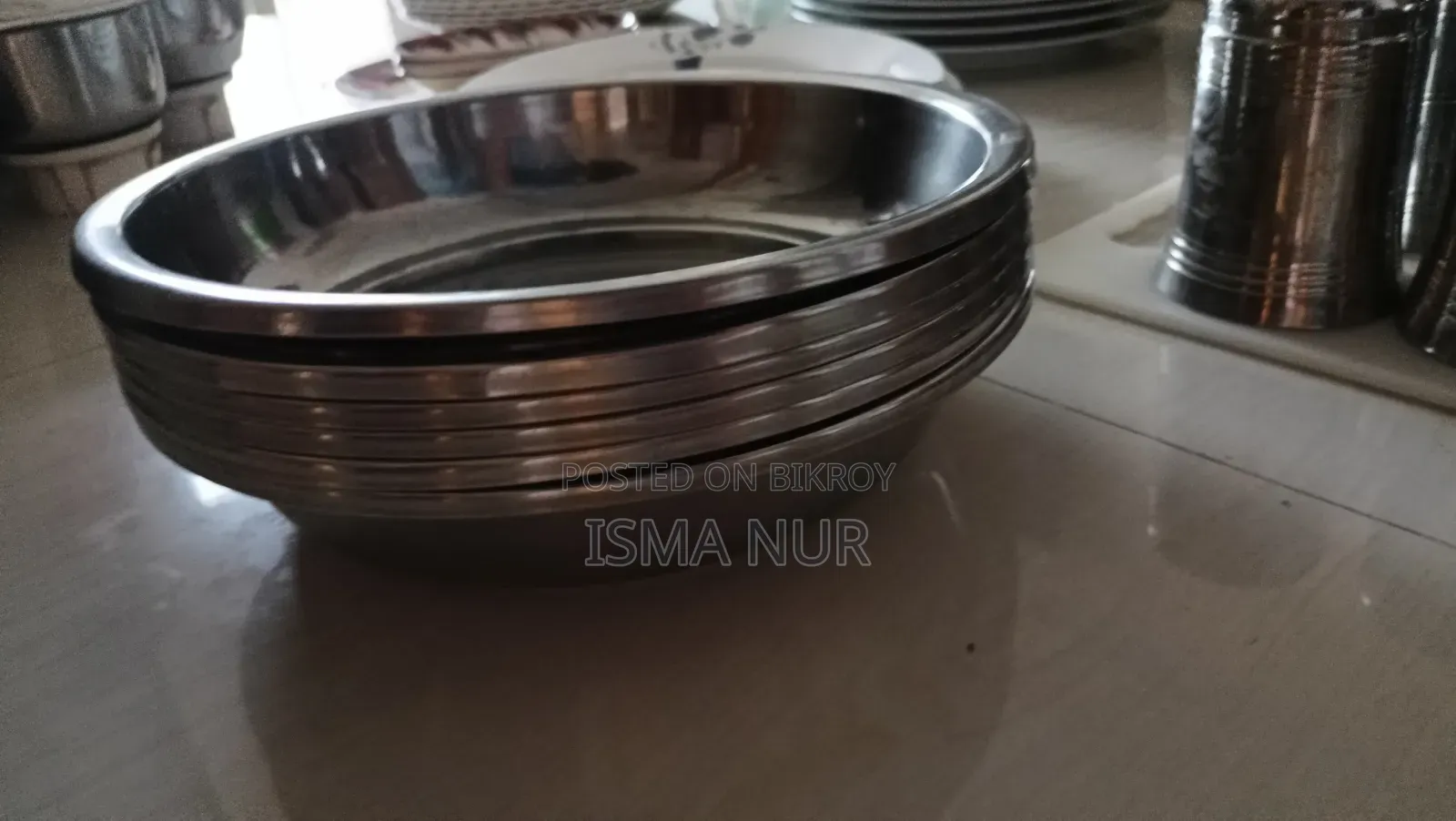 কম দামে অনেক রকম থালা-বাসন ও নতুন পিউরিফায়ার ফিল্টার