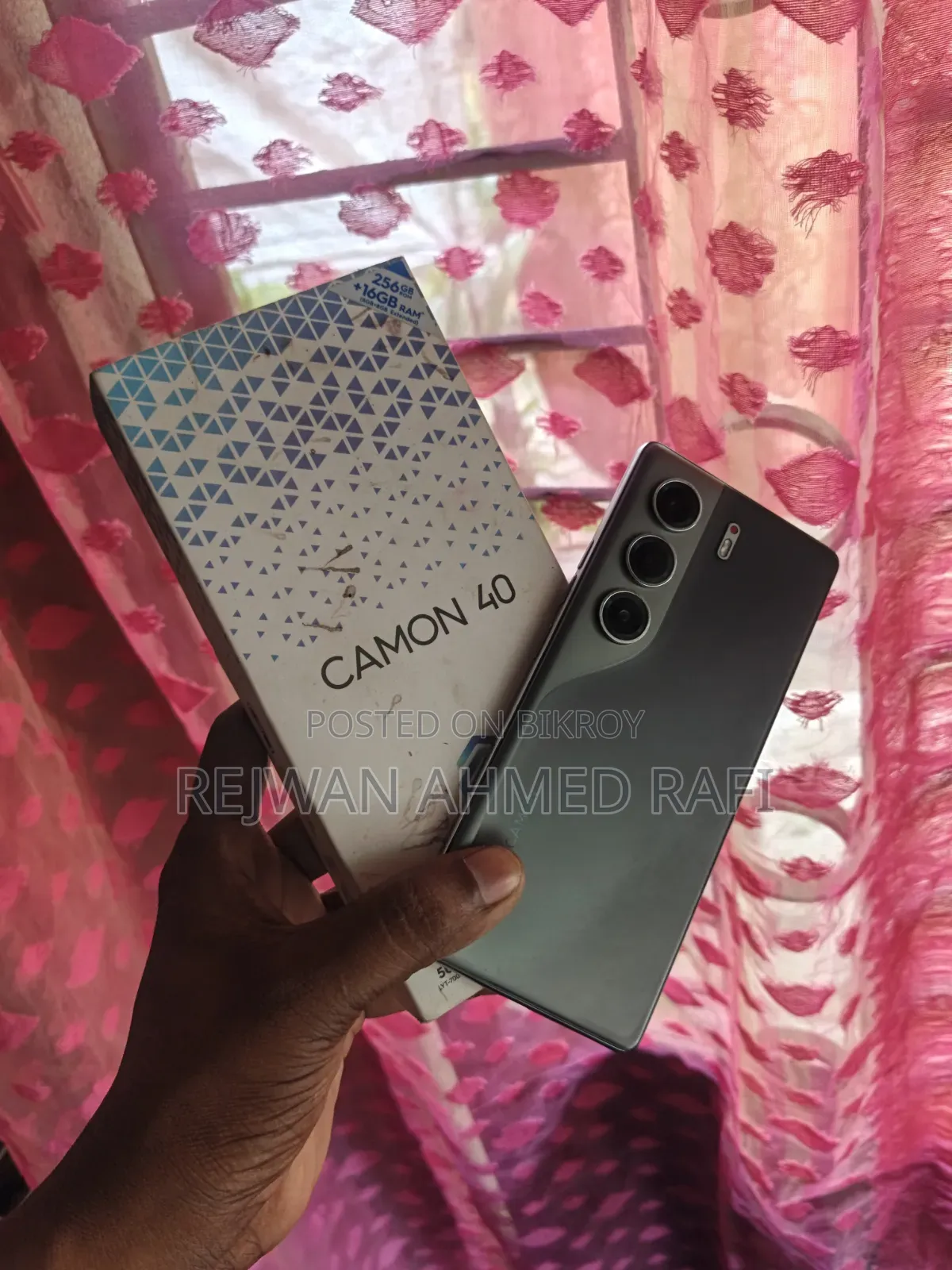 Tecno Camon 40 256 GB Silver