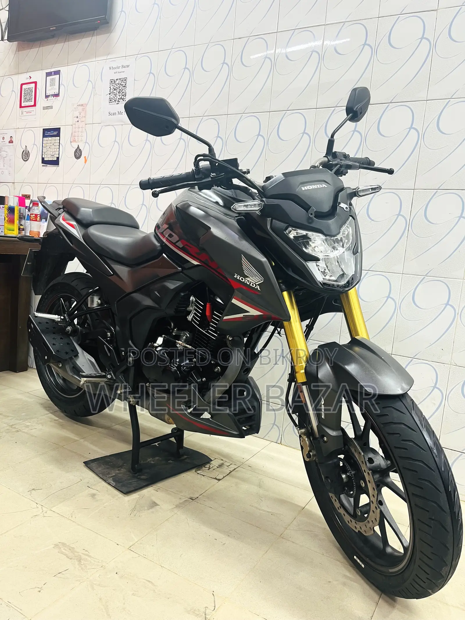 হোন্ডা হর্নেট ২.০ ২০২৪ গ্রে