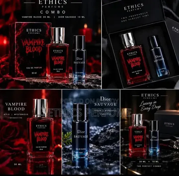 কিনলেই ঘরি ফ্রি। Vampirevlood and Dior Sawaje  Combo