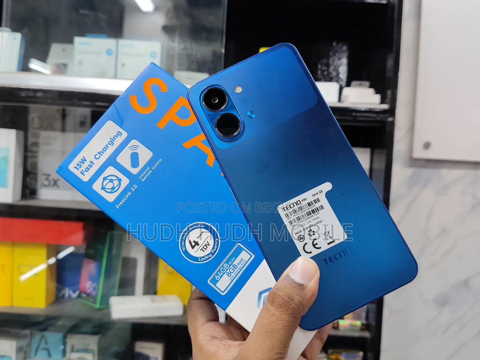 Tecno Spark Go 3 64 GB Blue