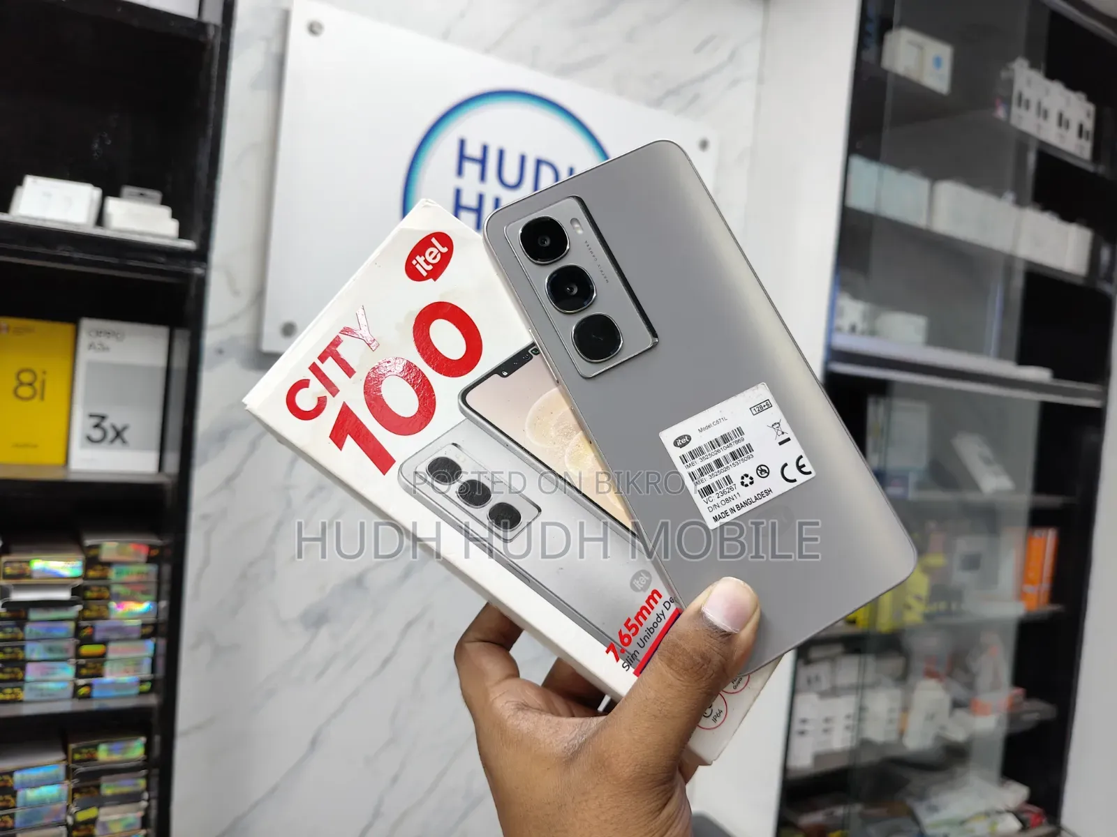 Itel City 100 128 GB Silver