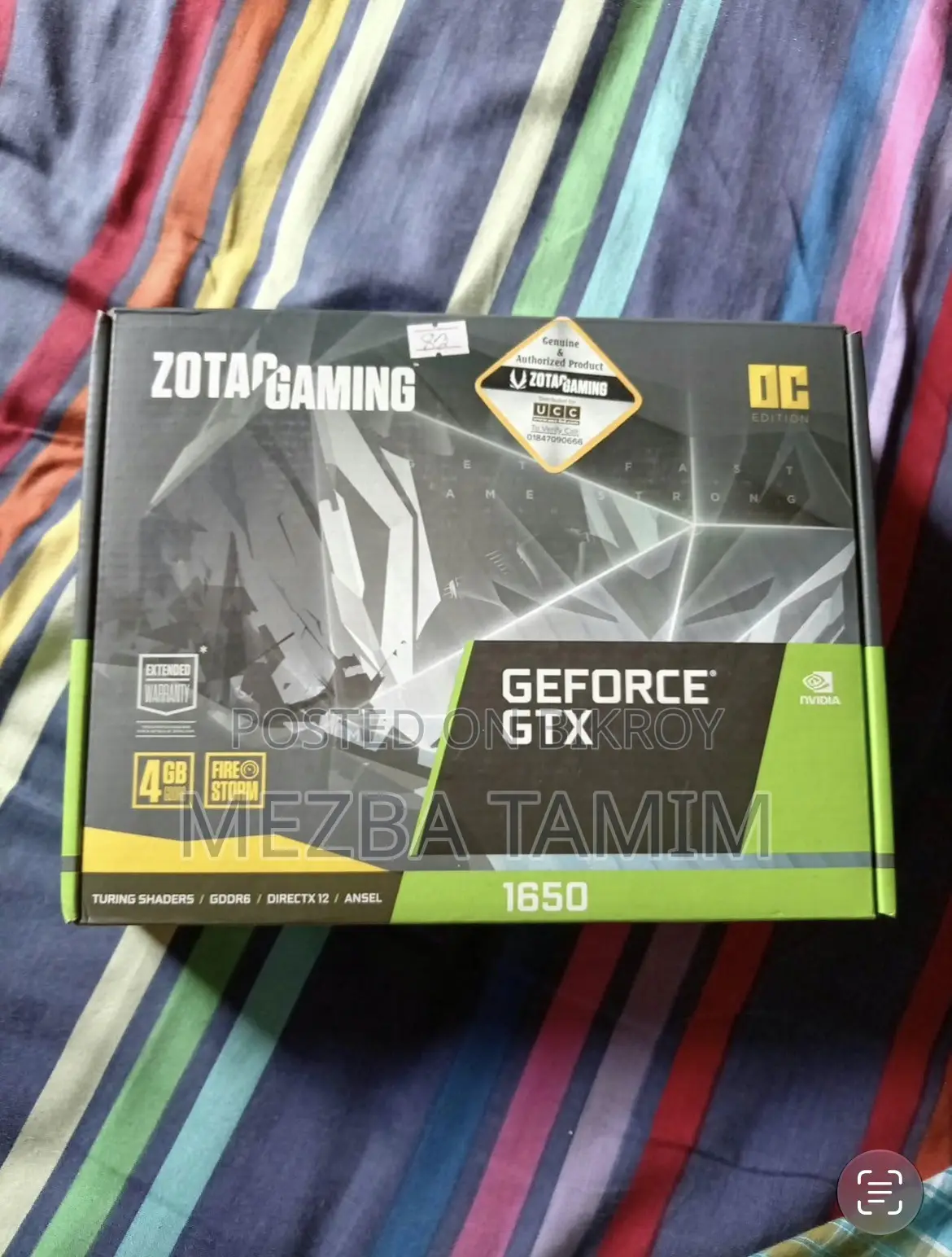 Zota Gaming, GEFORCE GTX