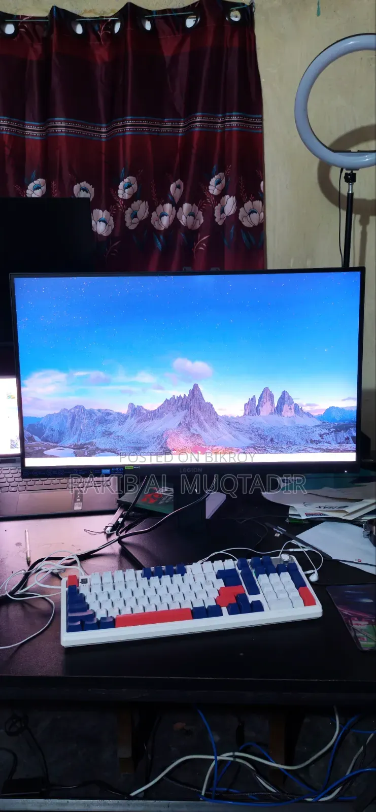 Lenovo Legion 27-10 27inch Rotate Gaming Monitor