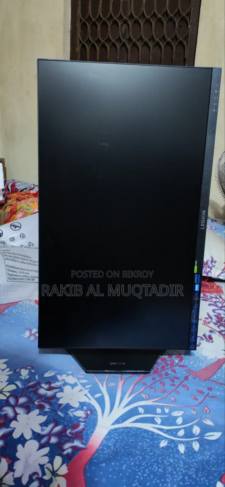 Lenovo Legion 27-10 27inch Rotate Gaming Monitor