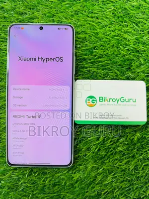 শাওমি রেডমি টার্বো ৪ ২৫৬ জিবি হোয়াইট