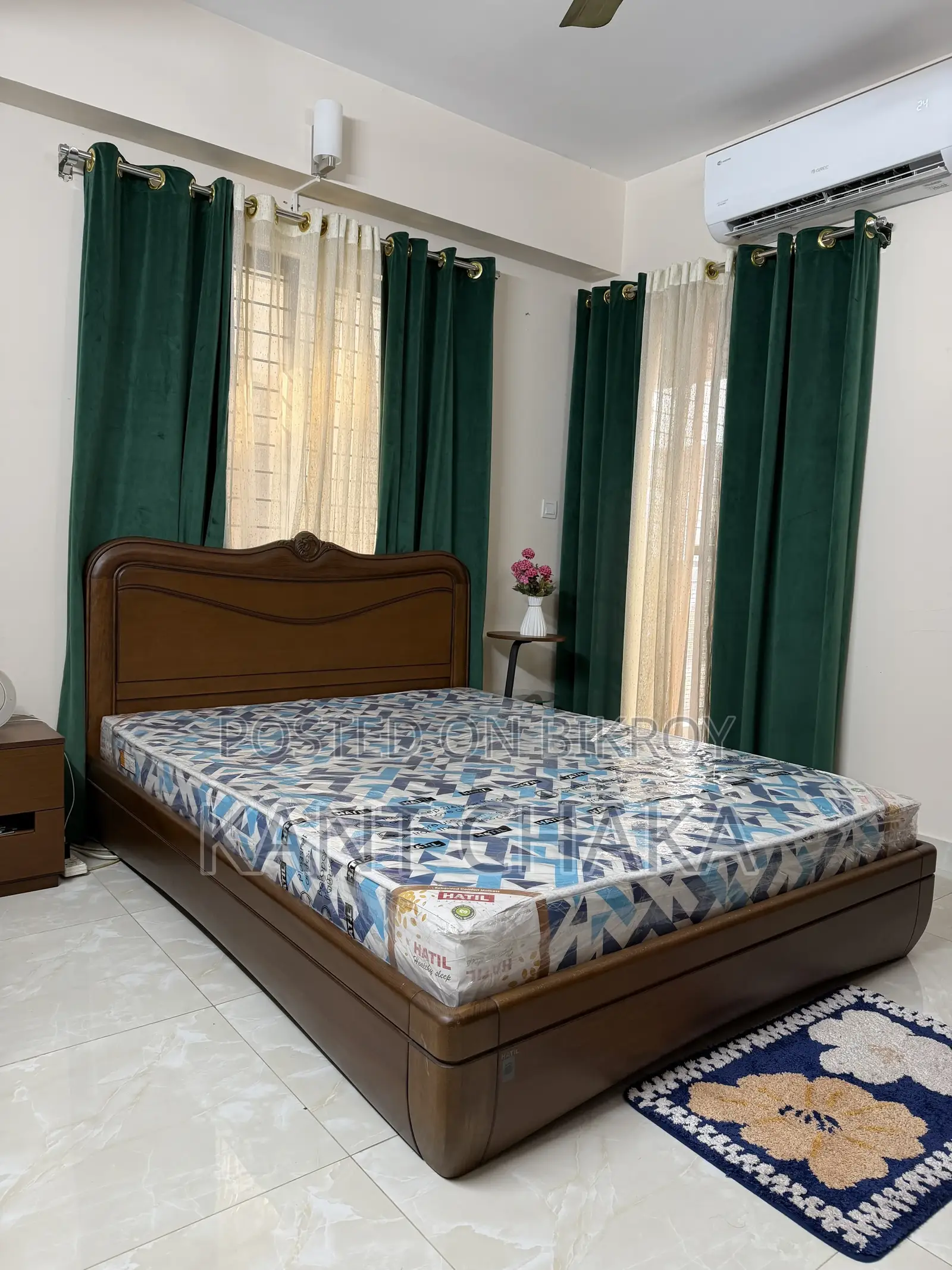 মাত্র ২ মাস ব্যবহৃত হ্যাটিল বেডরুম সেট