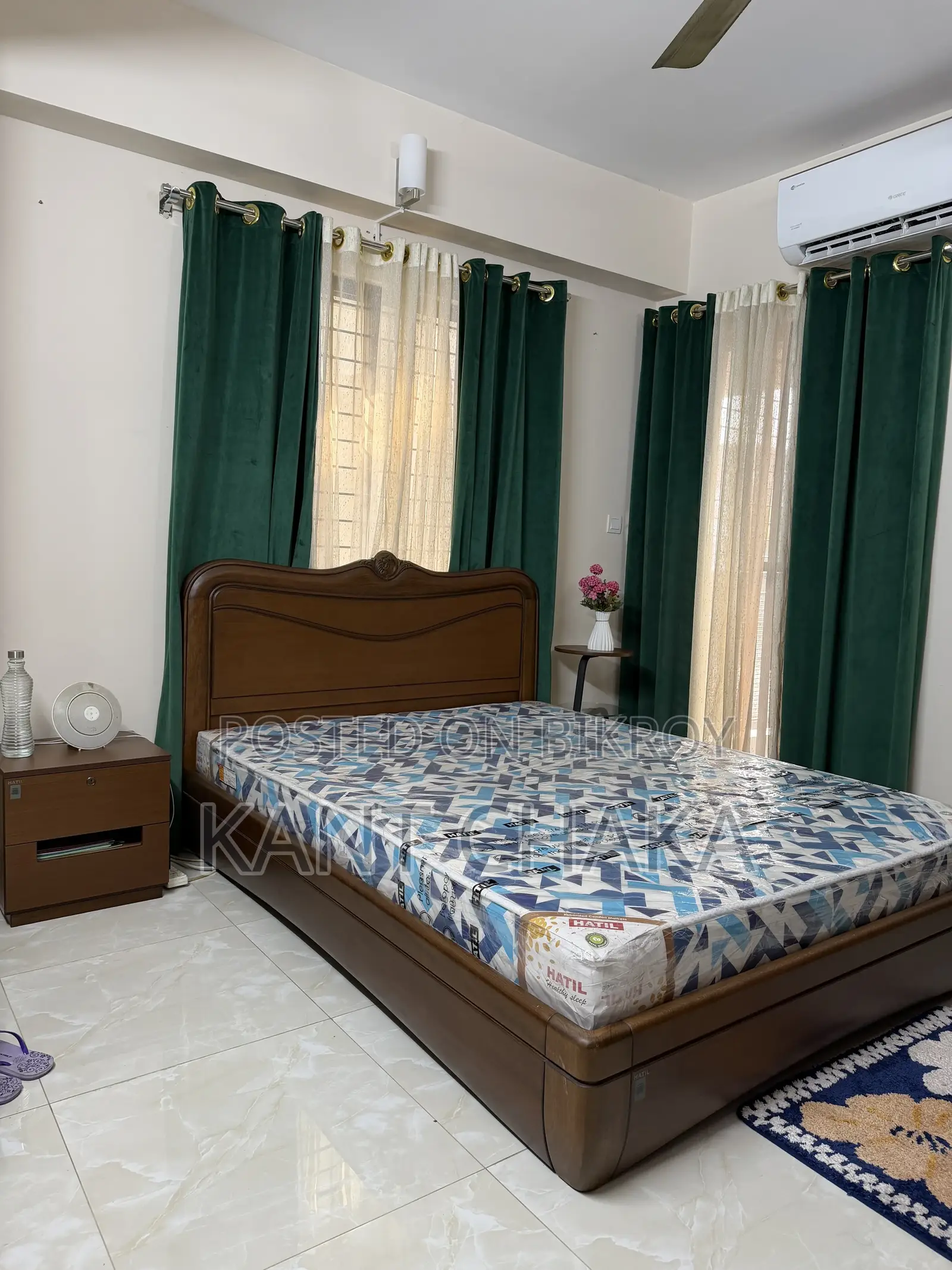 মাত্র ২ মাস ব্যবহৃত হ্যাটিল বেডরুম সেট