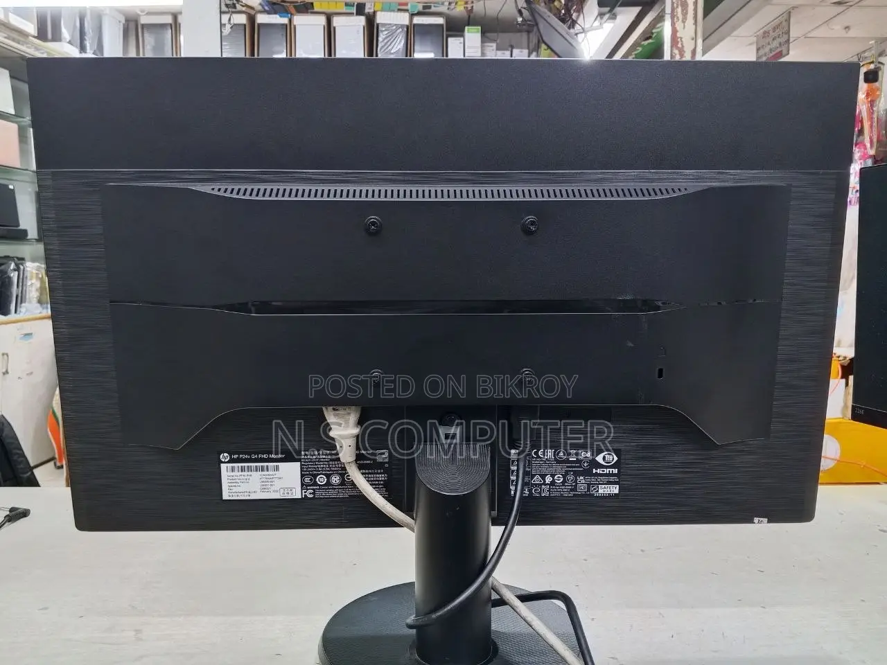 HP P24v G4 23.8 Inch FHD Ips HDMI Vga Korean Monitor