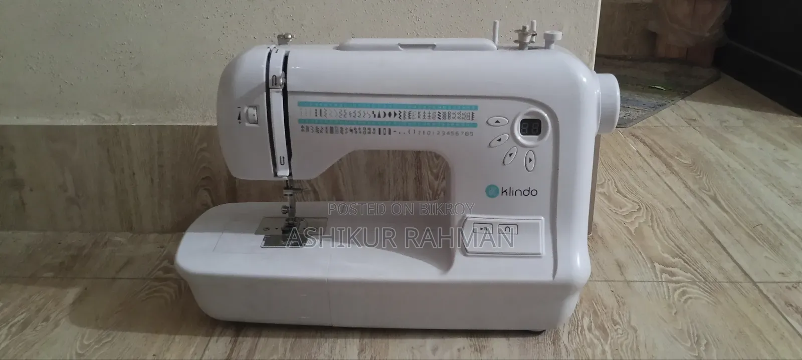KLINDO KSEW72DIT-21 Sewing Machine With 72 Programs