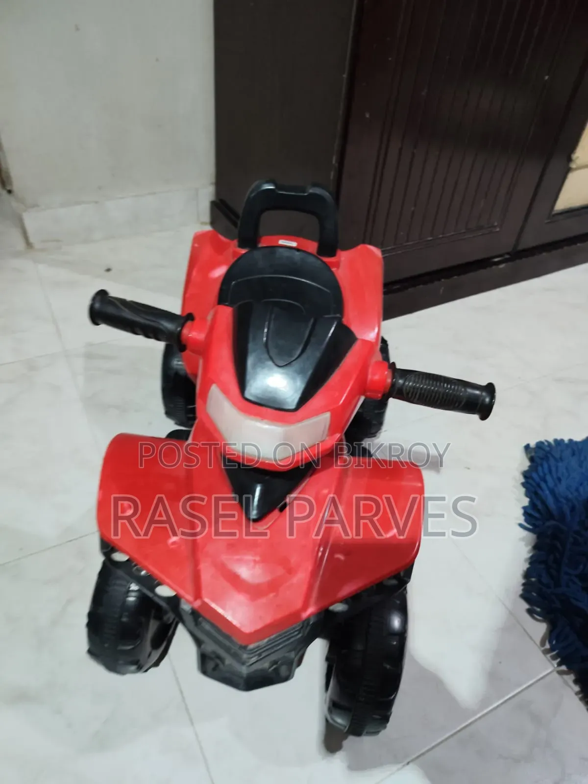 Kids' Electric 4-Wheel Bike