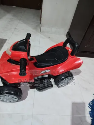 Kids' Electric 4-Wheel Bike