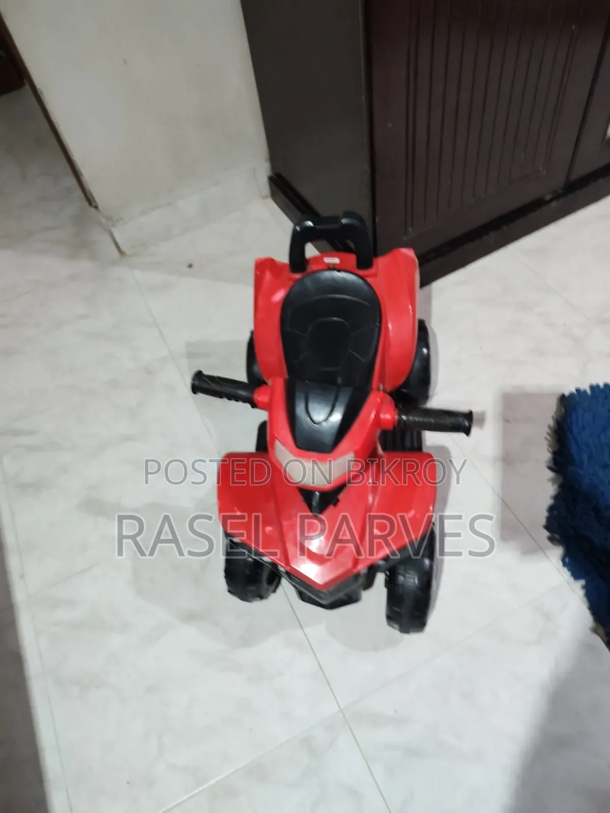 Kids' Electric 4-Wheel Bike