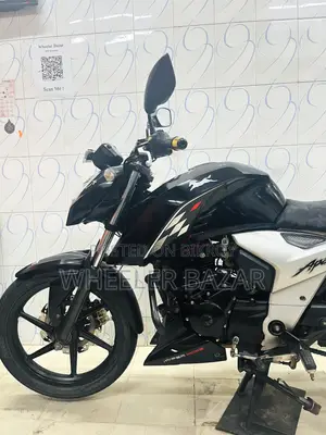 টিভিএস আপাচে আরটিআর ১৬০ ৪ভি ২০২২ ব্ল্যাক