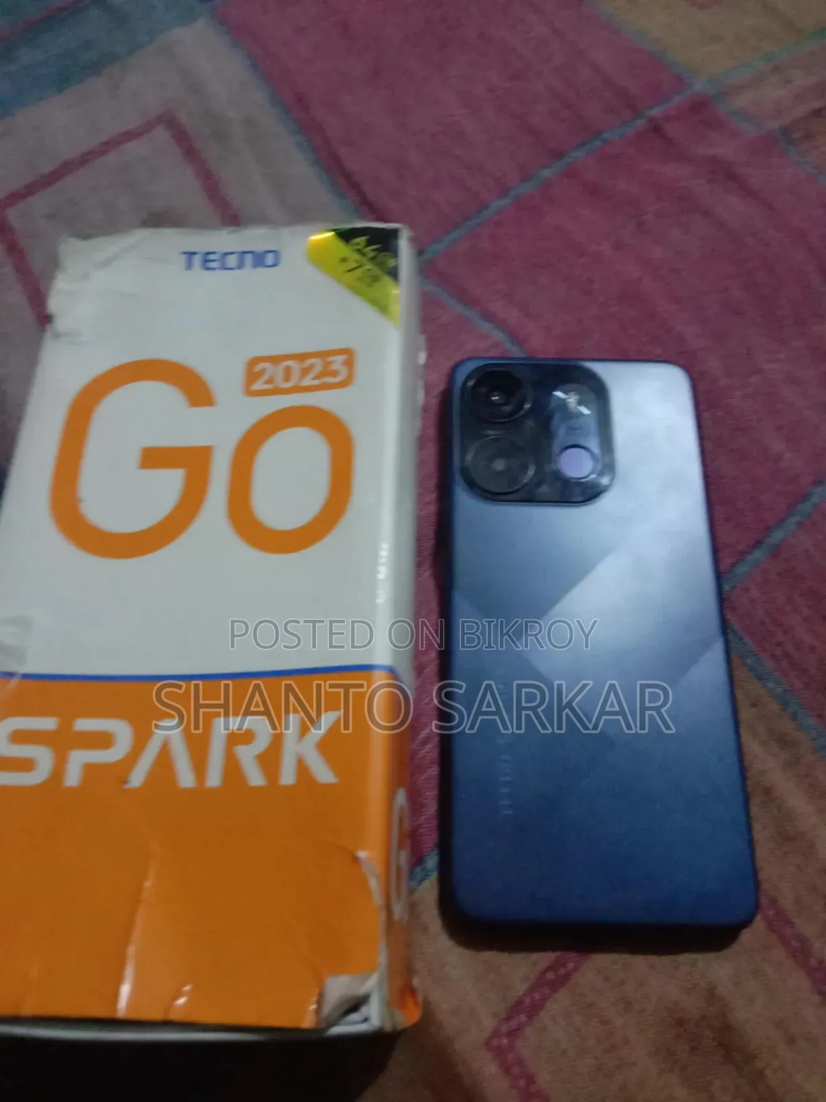 Tecno Spark Go 64 GB Blue