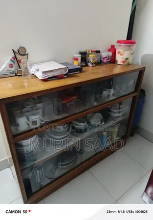 Teak Wood Showcase