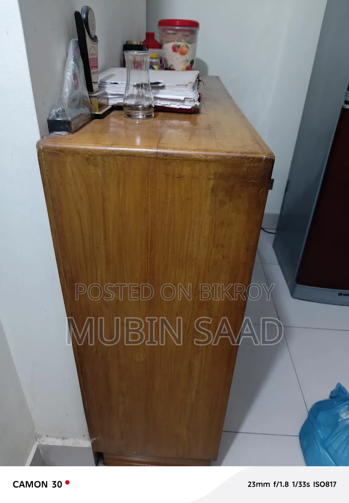 Teak Wood Showcase