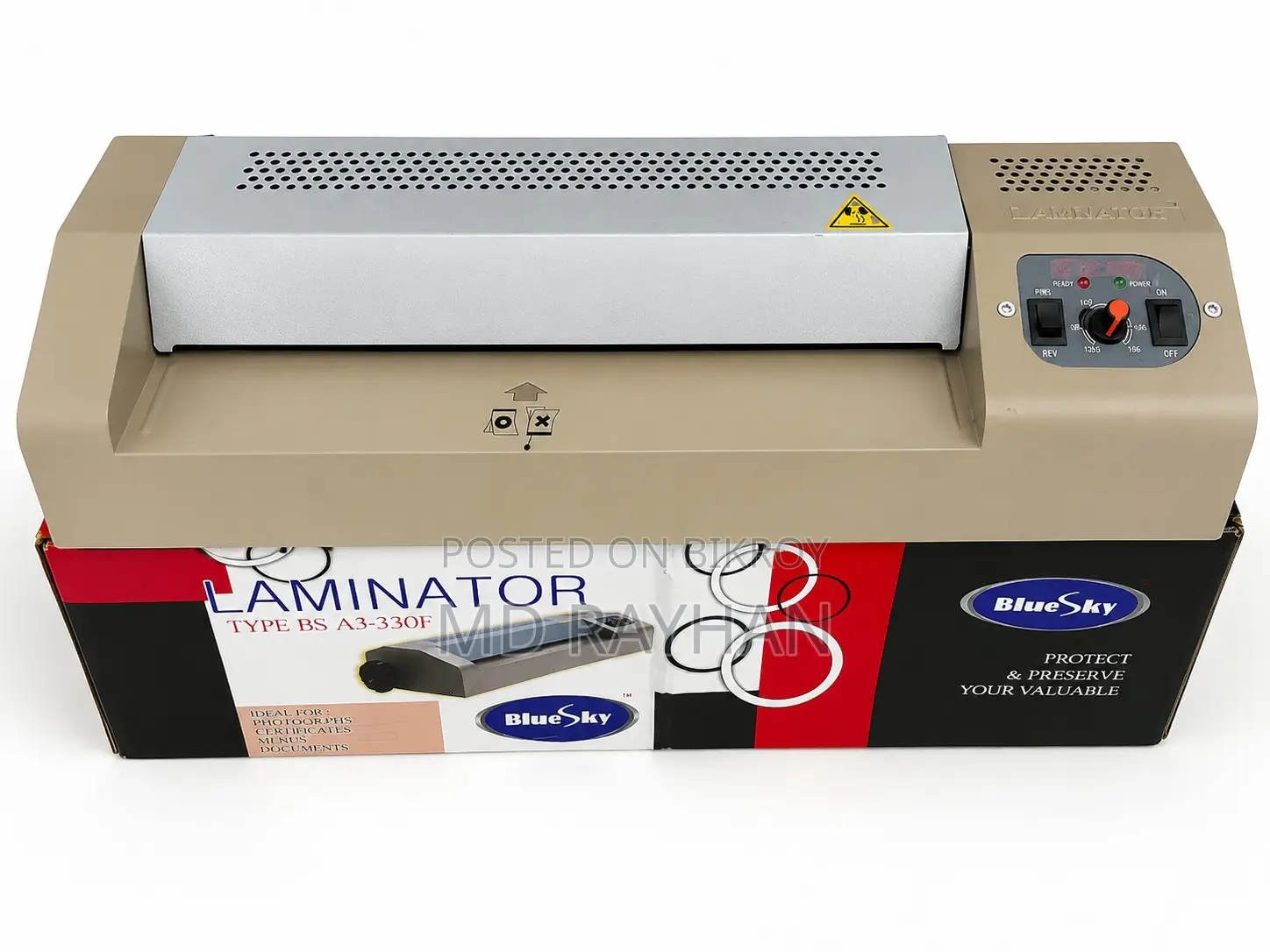 BlueSky A3 Laminator Machine for sale