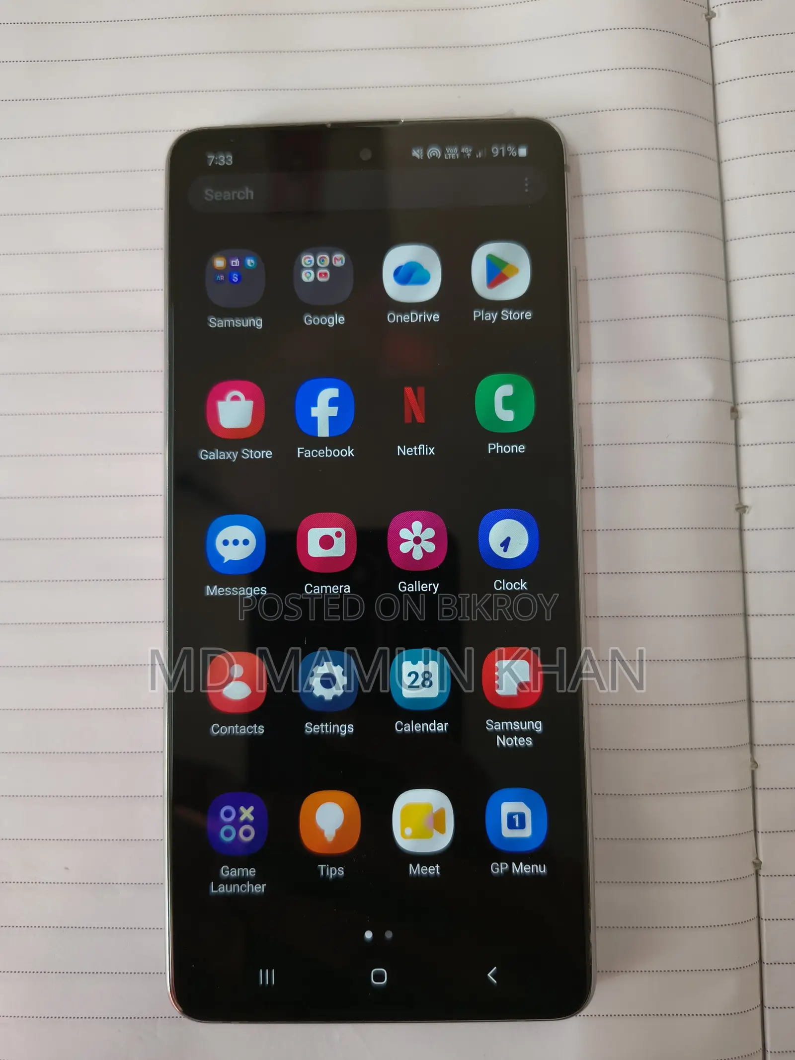 Samsung Galaxy Note 10 Lite 128 GB Red