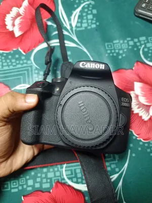 Canon EOS 2000D Camera With Full Setup.