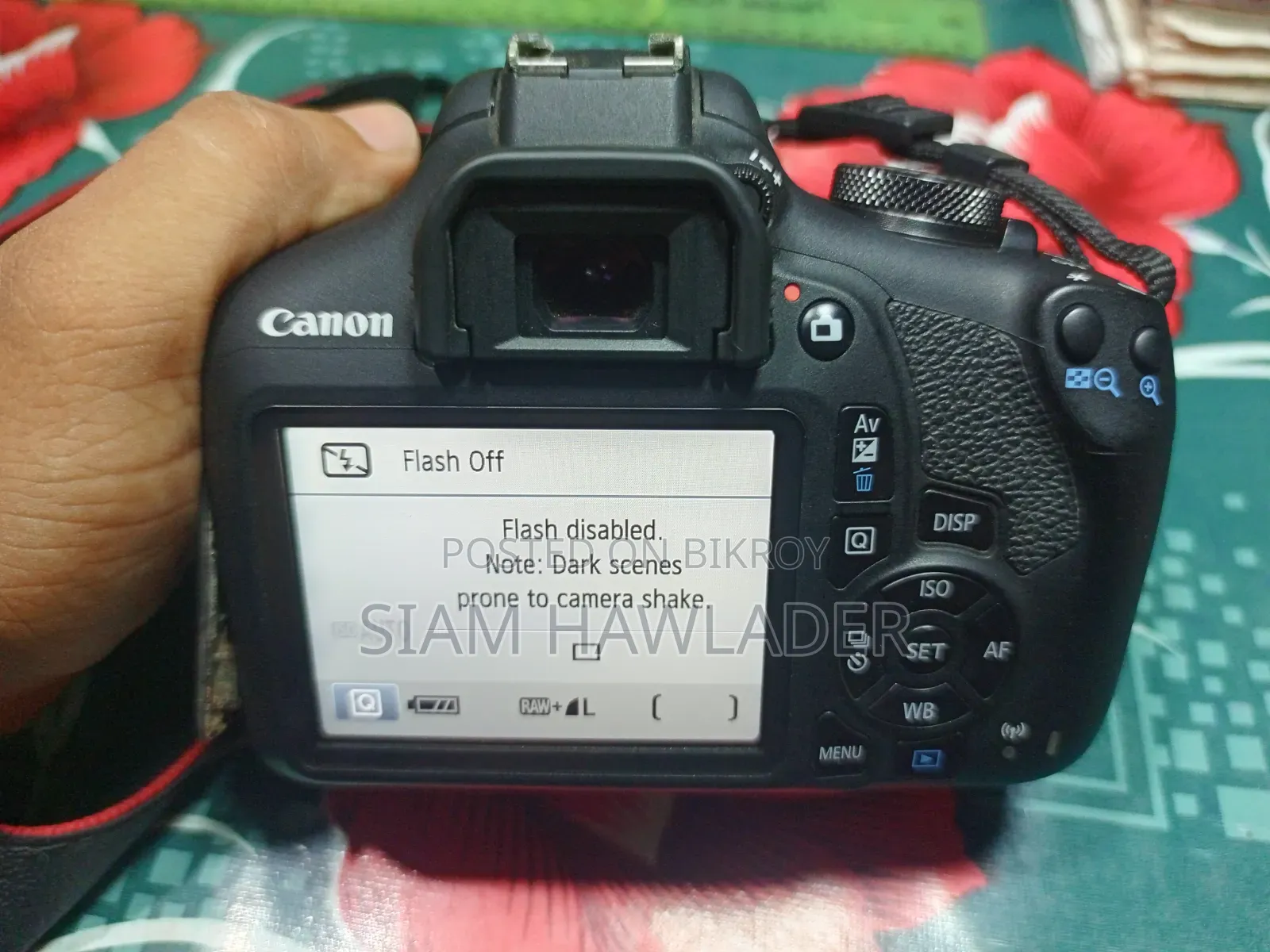 Canon EOS 2000D Camera With Full Setup.
