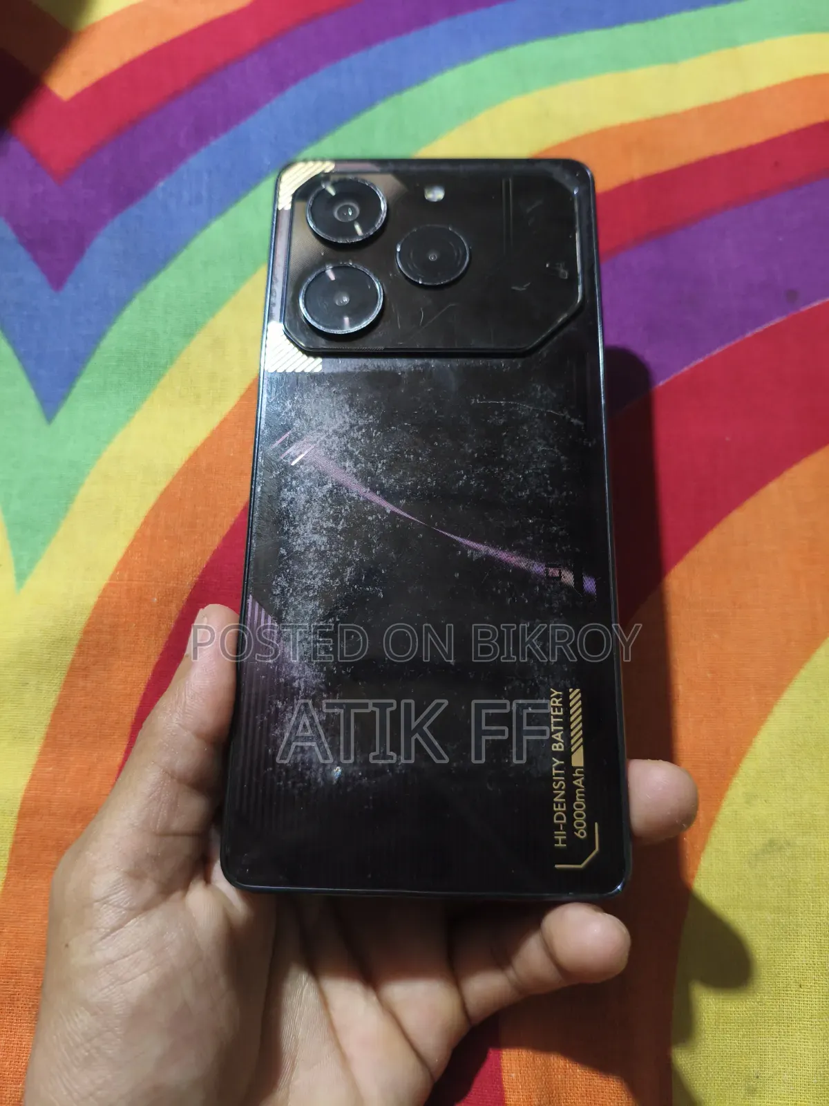 Tecno Pova 6 Pro 5G 256 GB Black