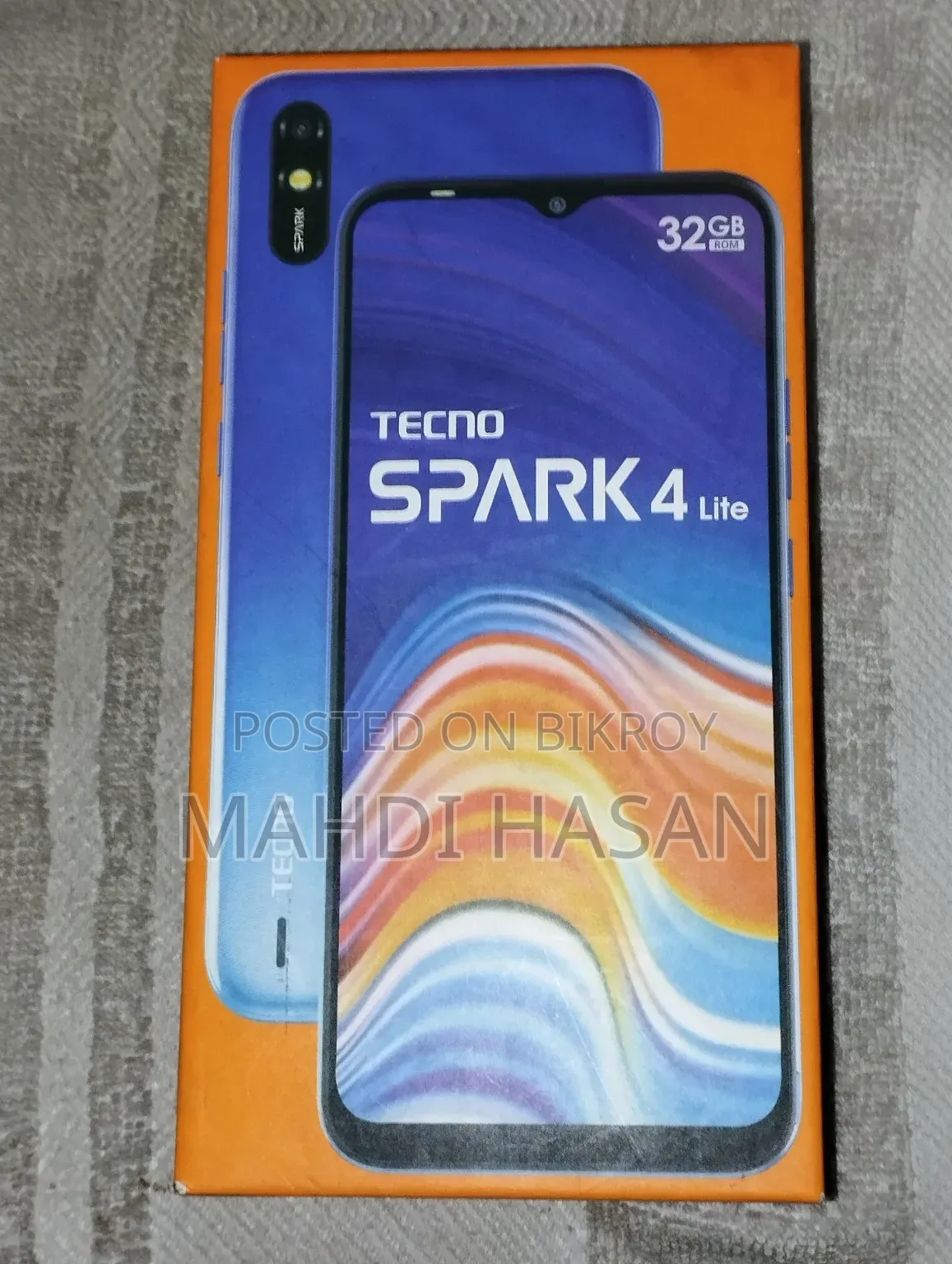 Tecno Spark 4 32 GB Blue