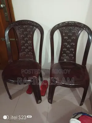 RFL Plastic Chair, Wardrobe & Side Table