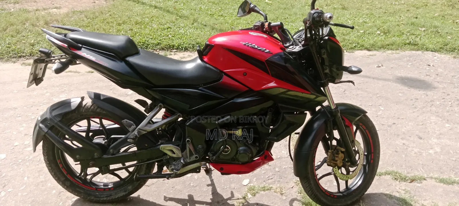 New Bajaj Pulsar NS 160 2019 Red