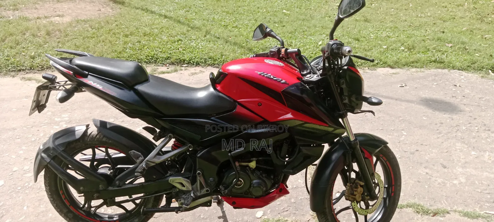 New Bajaj Pulsar NS 160 2019 Red
