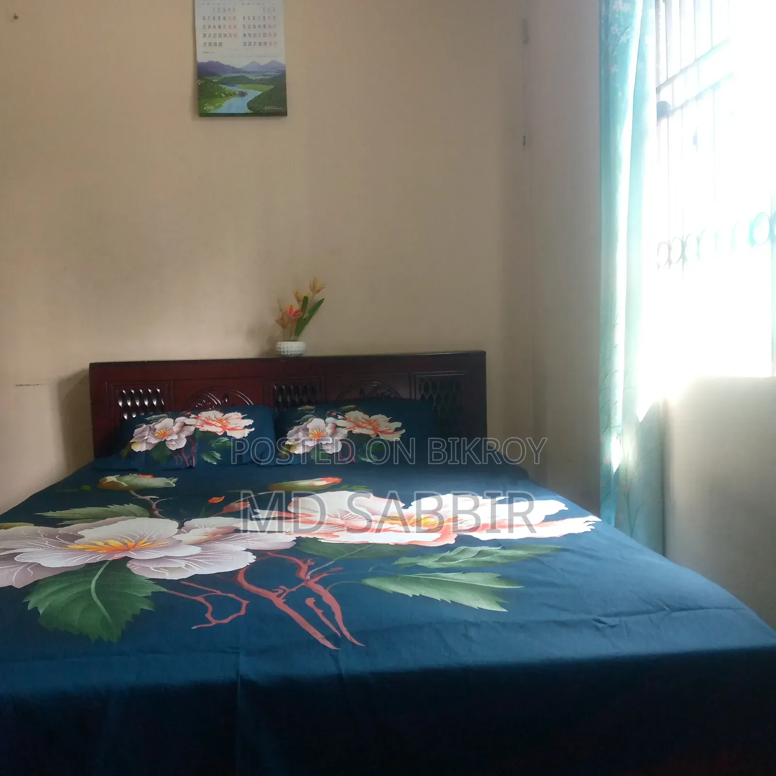 Double Bed (Malaysia Wood)