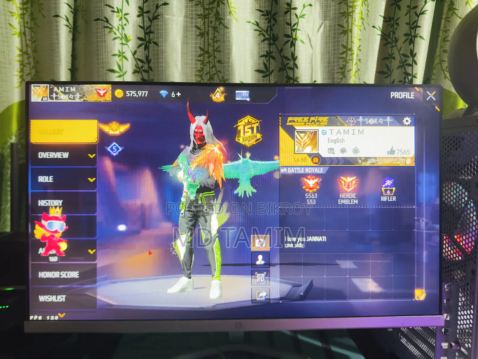 HP M22f Monitor