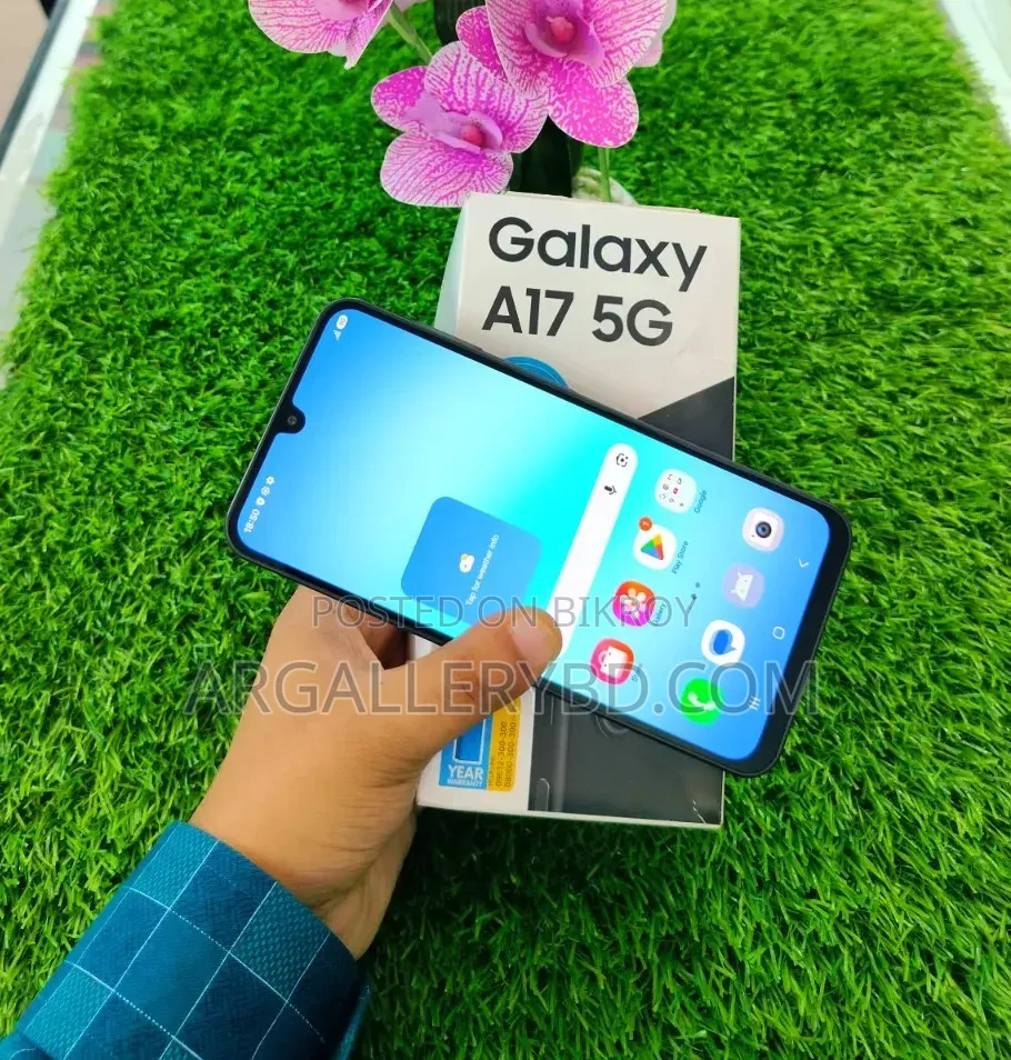 স্যামসাং গ্যালাক্সি এ১৭ ৫জি ১২৮ জিবি ব্ল্যাক