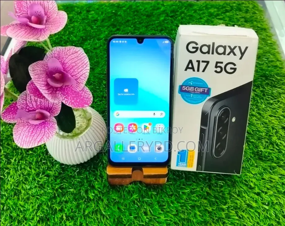 স্যামসাং গ্যালাক্সি এ১৭ ৫জি ১২৮ জিবি ব্ল্যাক