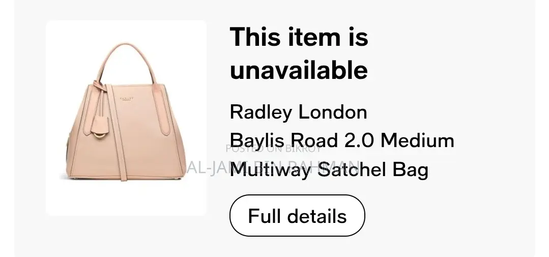 Radley London Baylis Road 2.0 Medium Multiway Satchel Bag.(আলোচনা সাপেক্ষে)