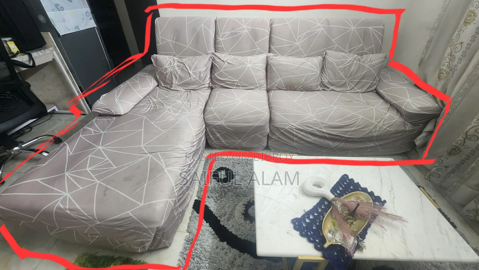 3 Seater Sofa With Divan