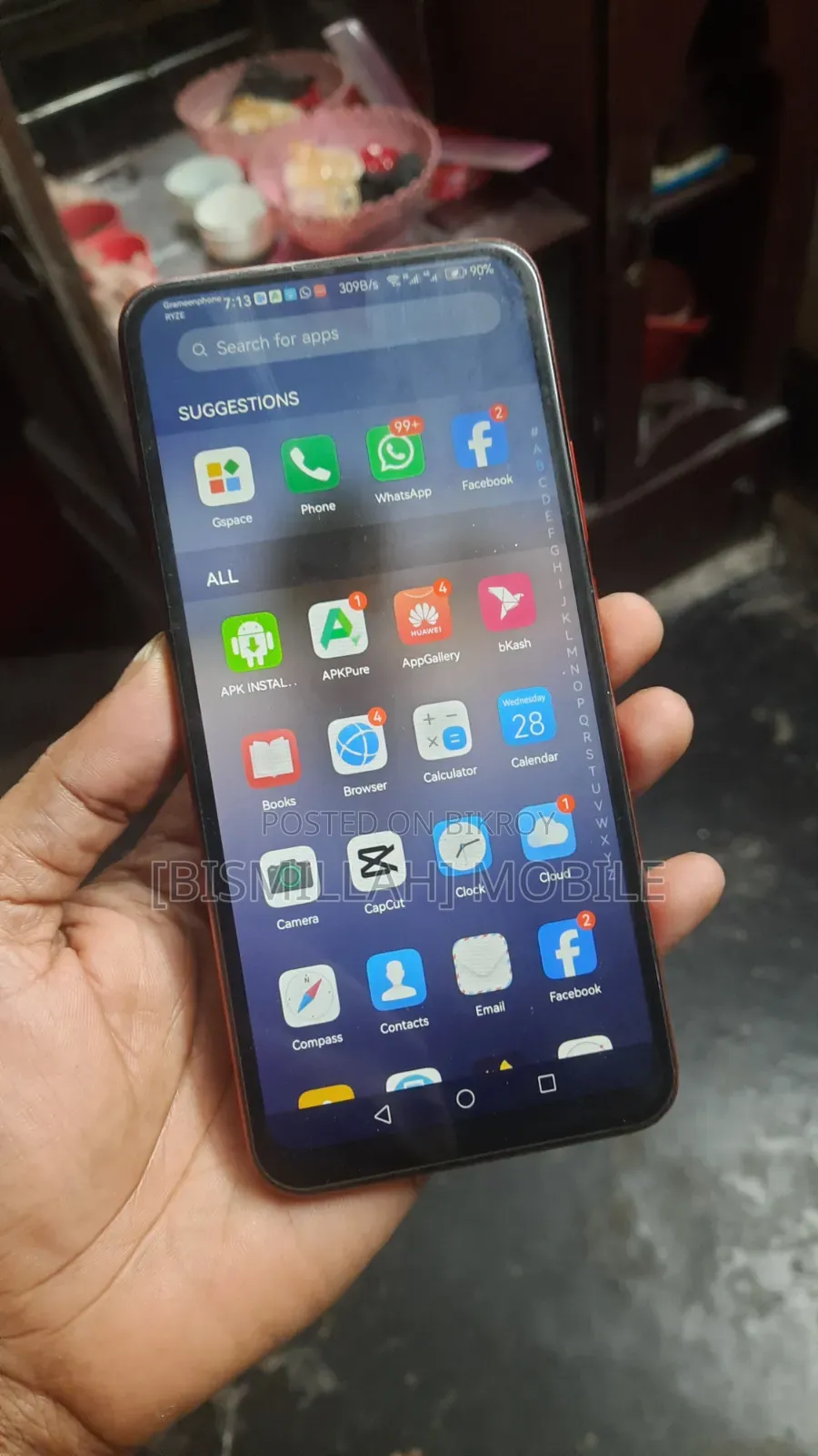 Huawei Enjoy 10 Plus 128 GB Red