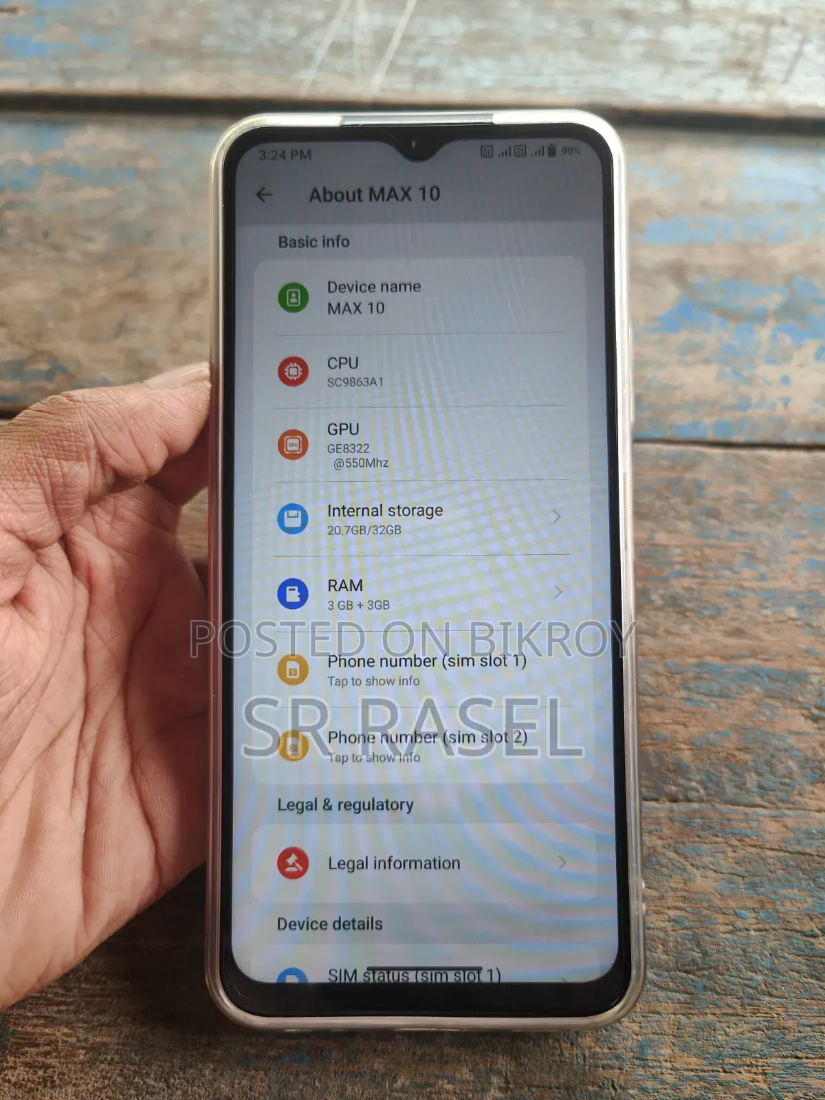 New Symphony MAX 10 32 GB Silver