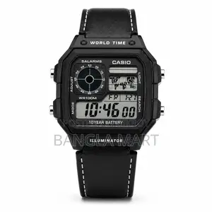 Casio Illuminator Leather Strap Premium Watch
