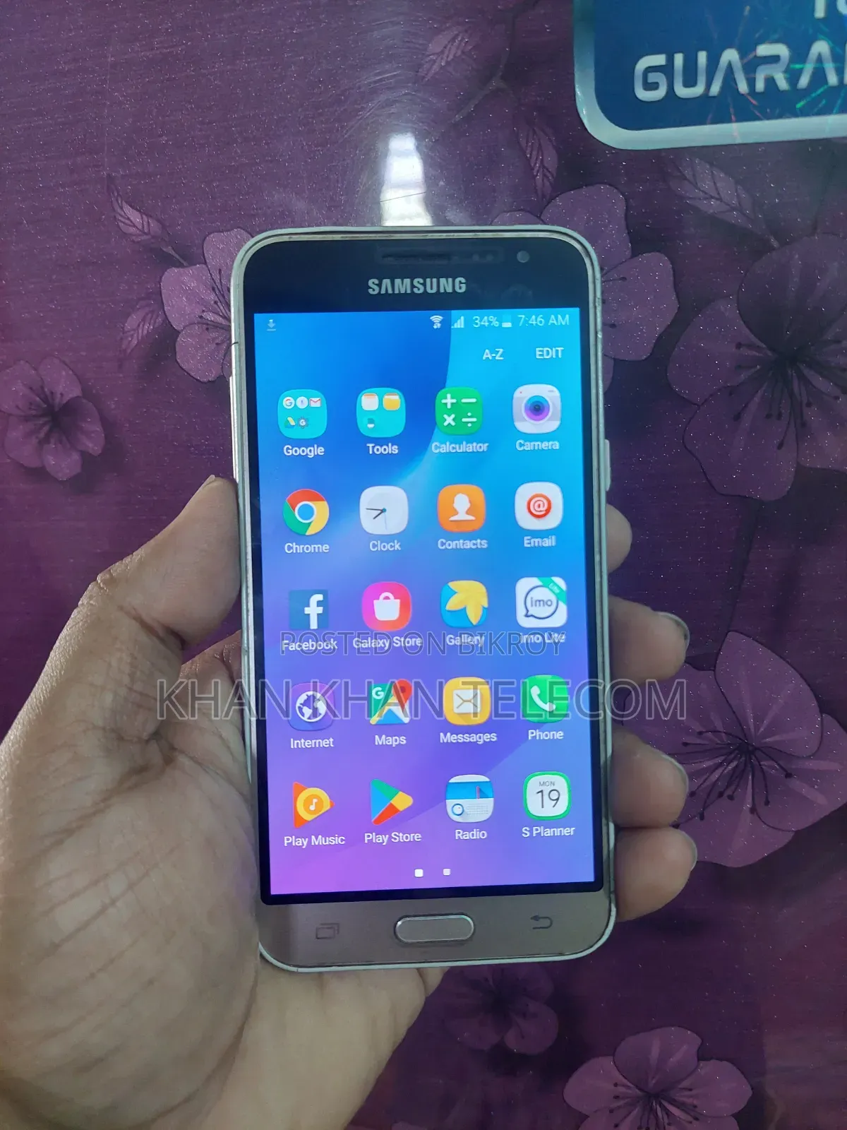 Samsung Galaxy J3 8 GB Gold