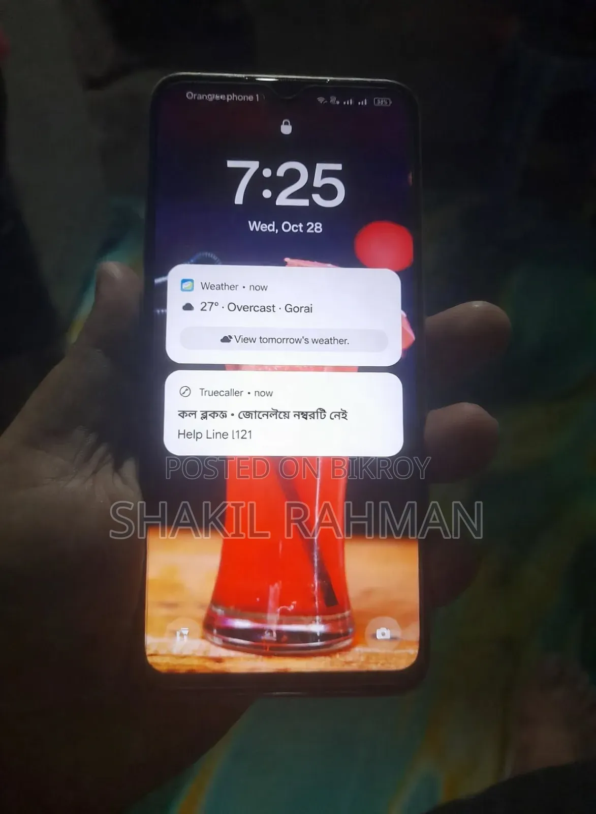 Oppo A77s 128 GB Orange