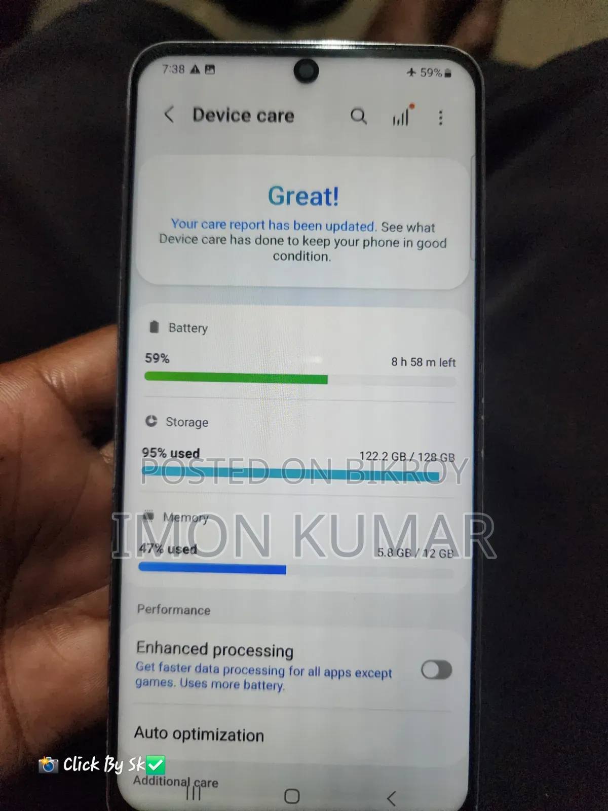 Samsung Galaxy S20 128 GB Gray